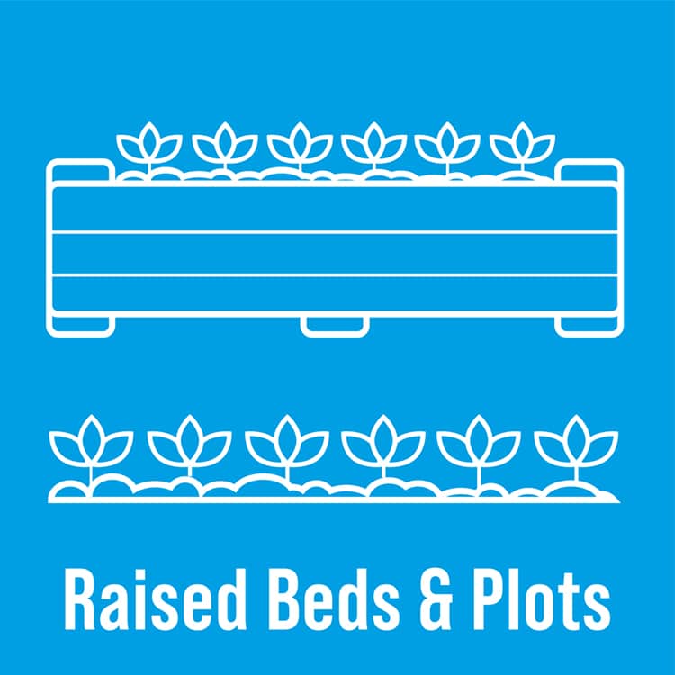AutoPot raised beds and plots
